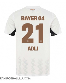 Bayer Leverkusen Amine Adli #21 Tricou Fotbal Replică 2024-25 Barbati Deplasare